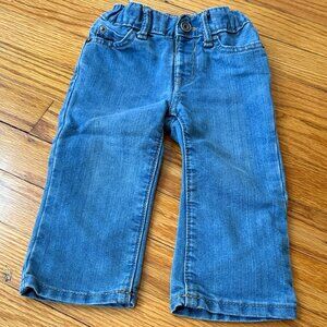 Children's Place 12-18M Light Wash Bootcut Jeans